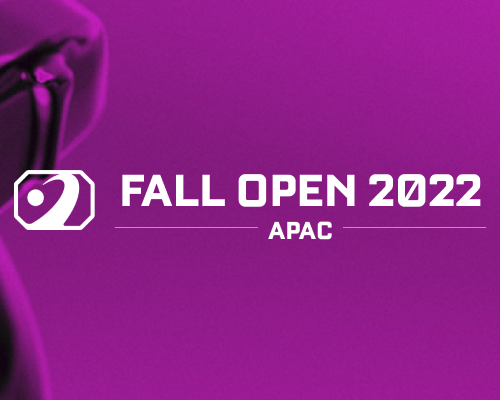 Fall Open APAC 2022